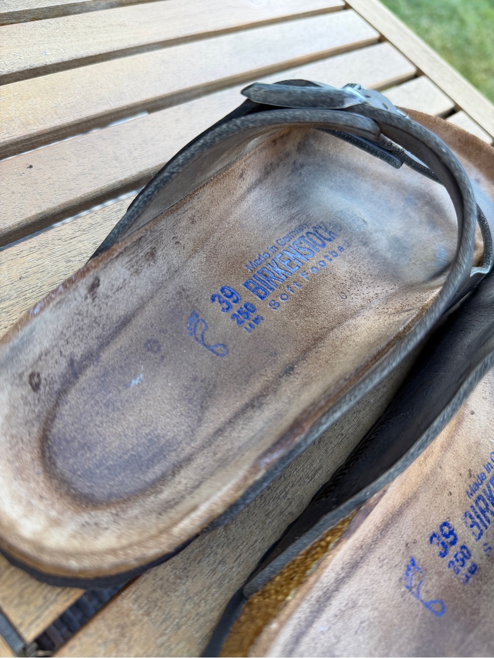 Birkenstock Arizona Soft Footbed Sandal - Brown Leather - Picture 6 of 11